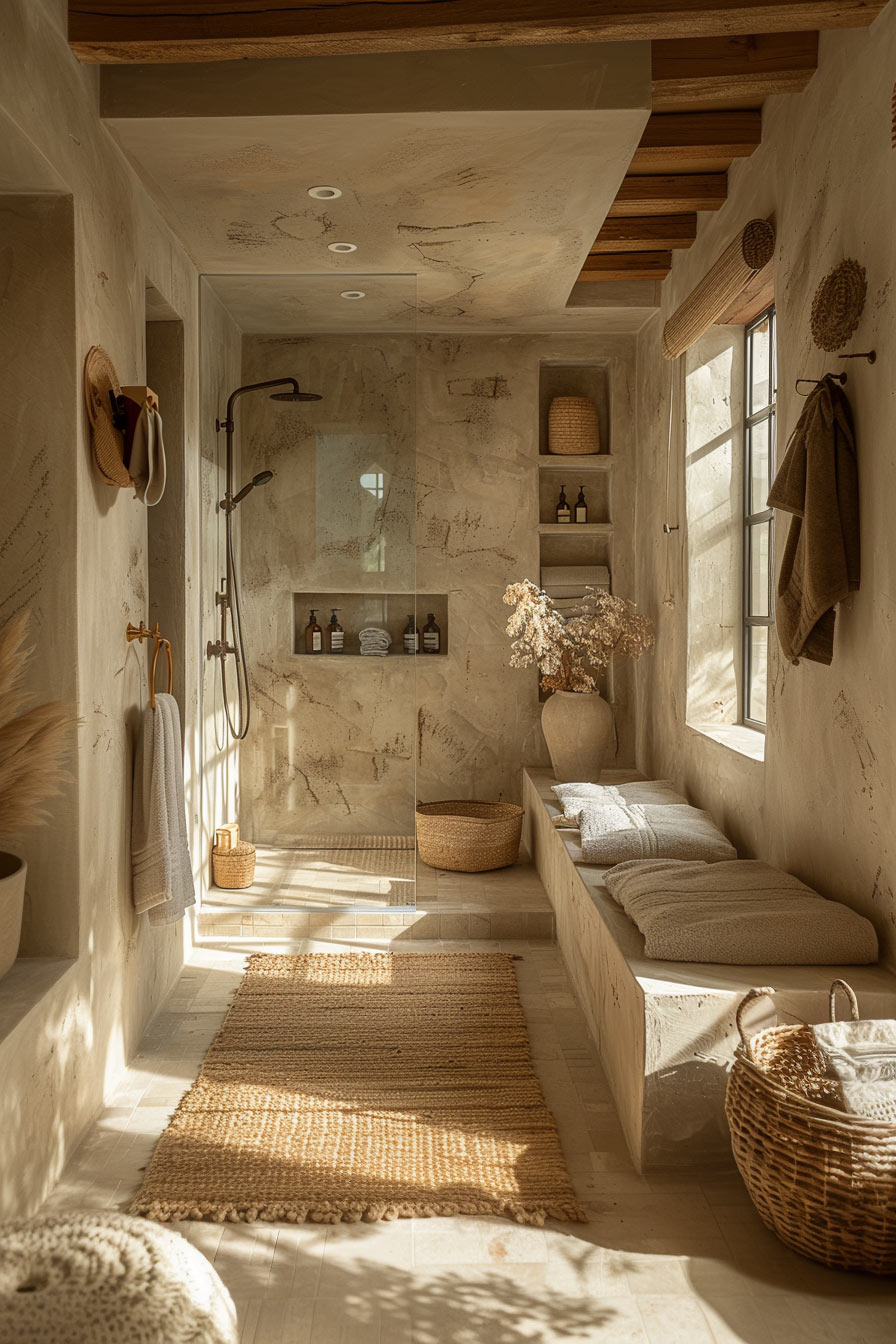 spanish-colonial bathroom