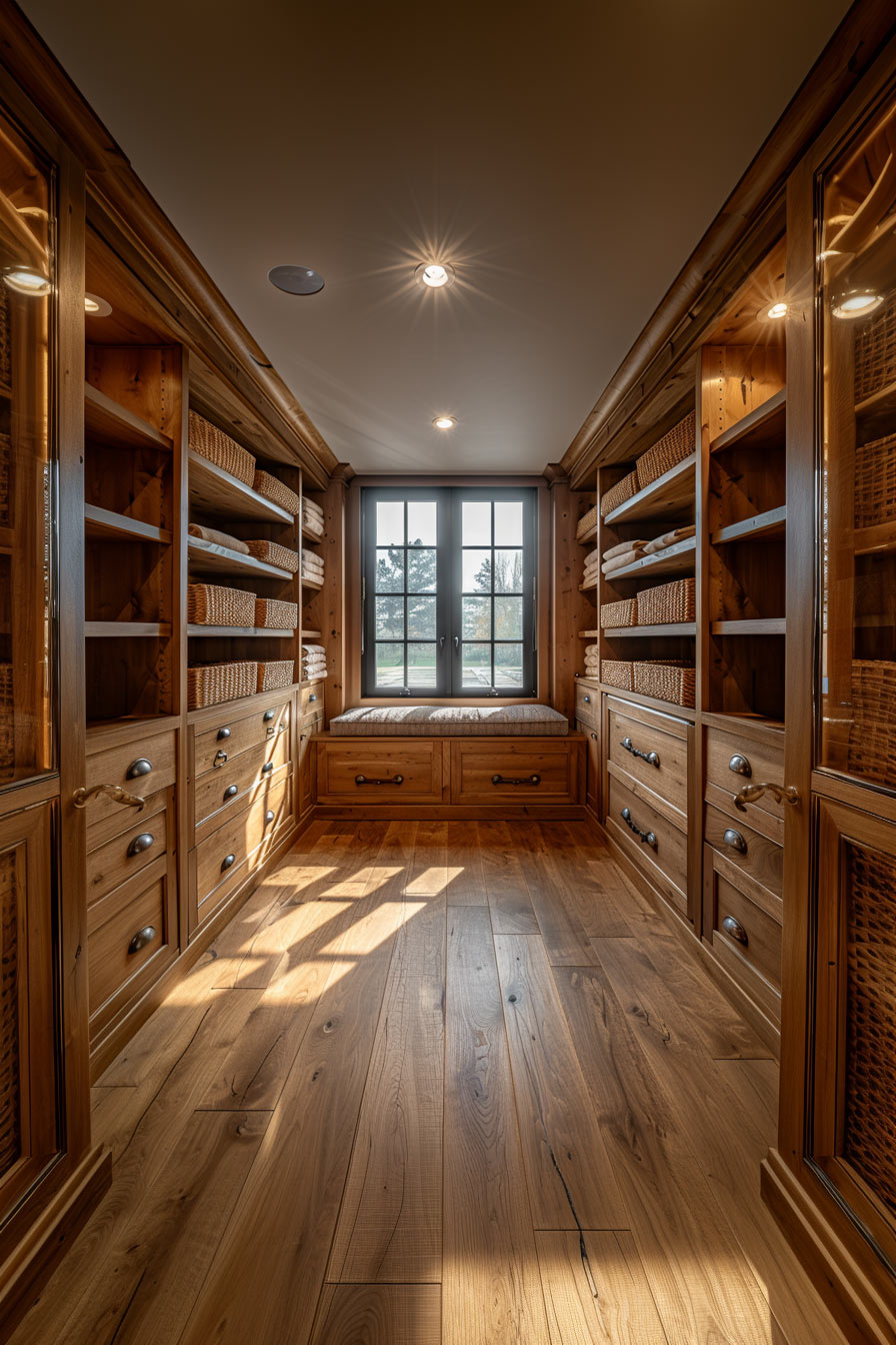 spanish-colonial bedroom closet