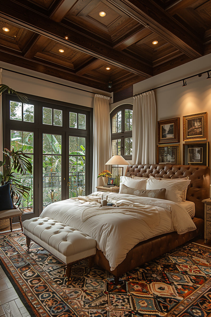 spanish-colonial bedroom