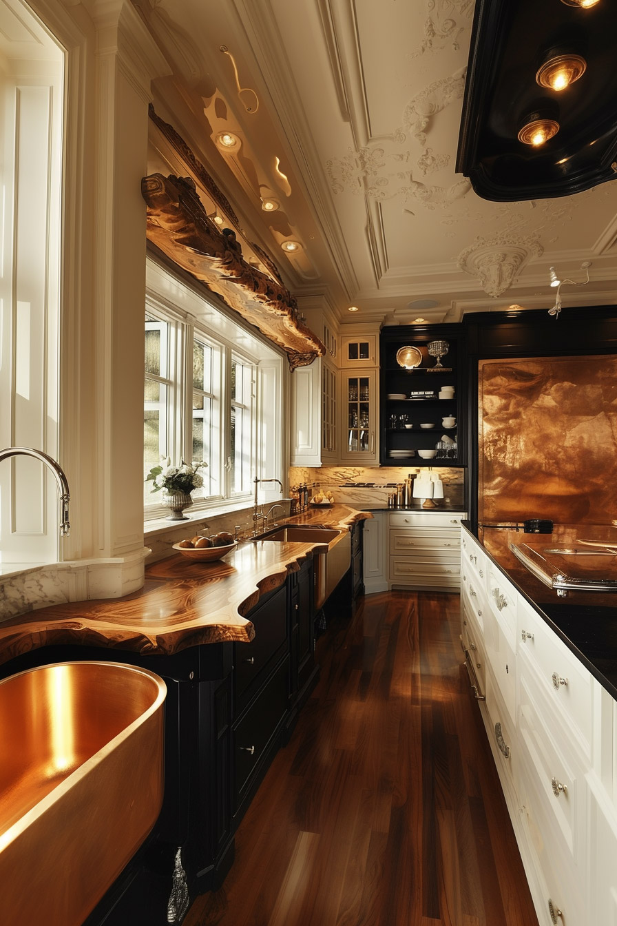 gold-and-copper-kitchen-design