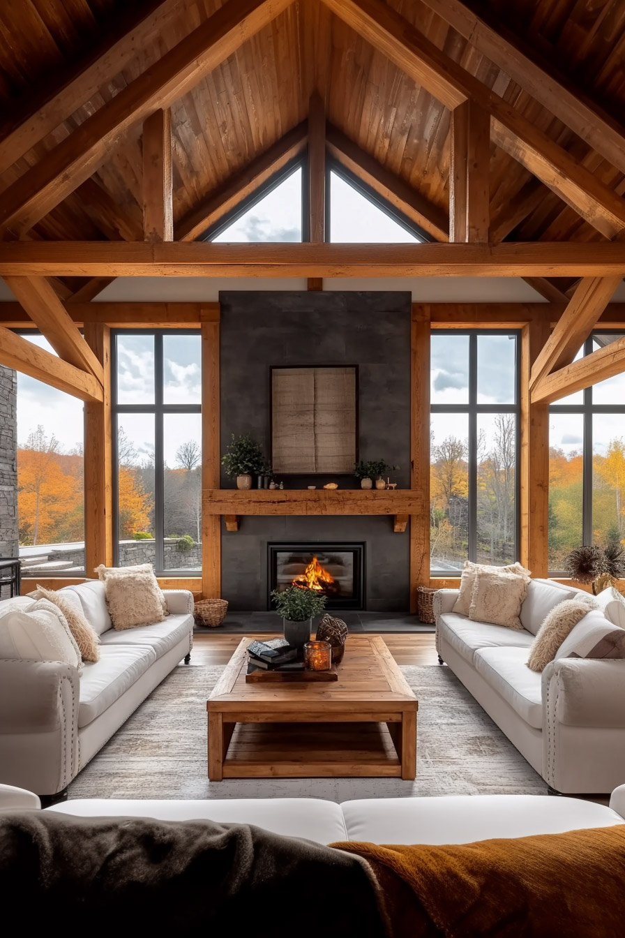 natural-wood-cabin-ceiling-beams